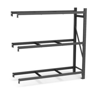 Mini Porta Paletes Complementar A200xL185xP80 - 3 Níveis 300 Kg Por Nível Sem MDF