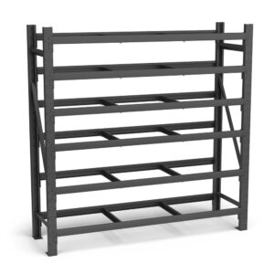 Mini Porta Paletes Inicial A200xL185xP80 - 6 Níveis 500 Kg Por Nível Sem MDF