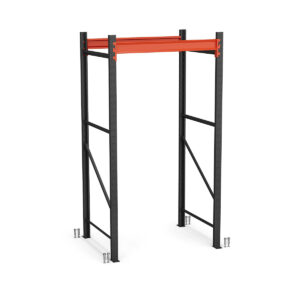 Porta Paletes Inicial A250xL122xP100 - 1 Nível 1.000 Kg Por Nível