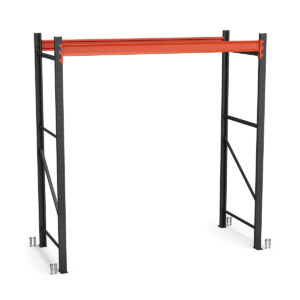 Porta Paletes Inicial A250xL230xP100 - 1 Nível 1.000 Kg Por Nível