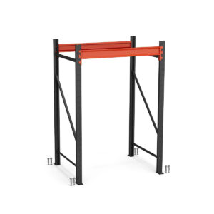 Porta Paletes Inicial A200xL122xP100 - 1 Nível 1.000 Kg Por Nível