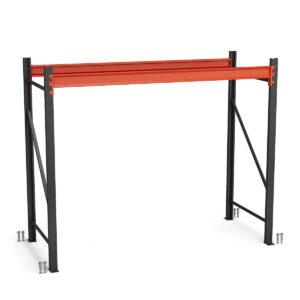 Porta Paletes Inicial A200xL230xP100 - 1 Nível 1.000 Kg Por Nível