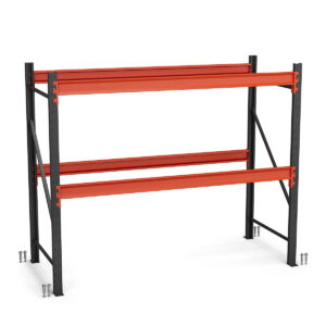 Porta Paletes Inicial A200xL230xP100 - 2 Níveis 1.000 Kg Por Nível