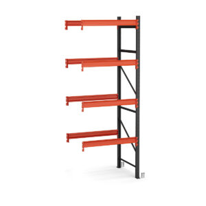 Porta Paletes Complementar A350xL122xP100 - 4 Níveis 1.000 Kg Por Nível