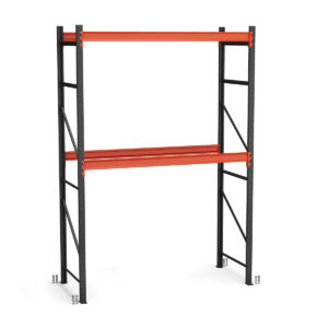 Porta Paletes Inicial A350xL230xP100 - 2 Níveis 1.000 Kg Por Nível