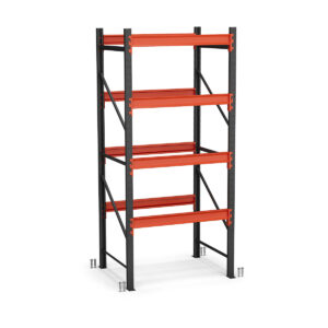 Porta Paletes Inicial A300xL122xP100 - 4 Níveis 1.000 Kg Por Nível