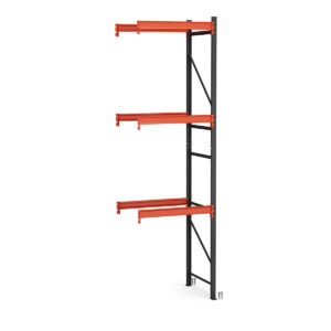 Porta Paletes Complementar A450xL122xP100 - 3 Níveis 1.000 Kg Por Nível