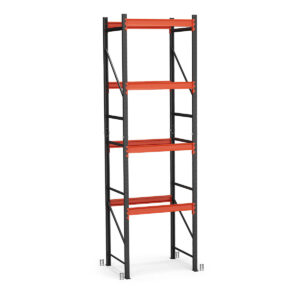 Porta Paletes Inicial A450xL122xP100 - 4 Níveis 1.000 Kg Por Nível