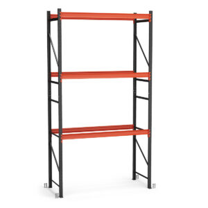 Porta Paletes Inicial A450xL230xP100 - 3 Níveis 1.000 Kg Por Nível