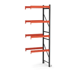 Porta Paletes Complementar A400xL122xP100 - 4 Níveis 2.000 Kg Por Nível