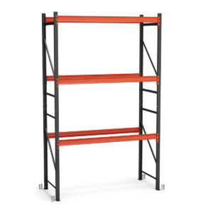 Porta Paletes Inicial A400xL230xP100 - 3 Níveis 1.000 Kg Por Nível