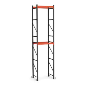 Porta Paletes Inicial A550xL122xP100 - 2 Níveis 1.000 Kg Por Nível