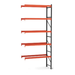 Porta Paletes Complementar A550xL230xP100 - 5 Níveis 1.000 Kg Por Nível