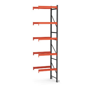 Porta Paletes Complementar A500xL122xP100 - 5 Níveis 1.000 Kg Por Nível