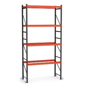 Porta Paletes Inicial A500xL230xP100 - 4 Níveis 1.000 Kg Por Nível