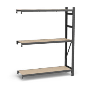 Mini Porta Paletes Complementar A2.50xL1.85xP0.80 - 3 Níveis 300 Kg por Nível MDF Std