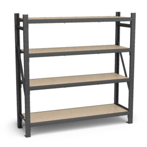 Mini Porta Paletes Inicial A2.00xL1.20xP0.60 - 4 Níveis 300 Kg por Nível MDF Std