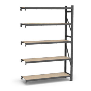 Mini Porta Paletes Complementar A3.00xL1.20xP0.60 - 5 Níveis 300 Kg por Nível MDF Std