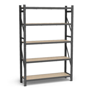 Mini Porta Paletes Inicial A3.00xL1.85xP0.60 - 5 Níveis 300 Kg por Nível MDF Std