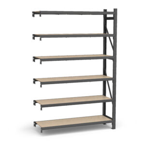 Mini Porta Paletes Complementar A3.00xL1.20xP0.60 - 6 Níveis 300 Kg por Nível MDF Std